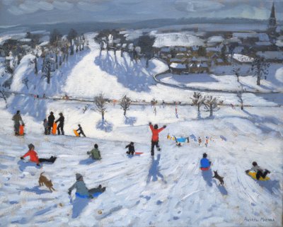 Winter Fun, Chatsworth, 2010 af Andrew Macara